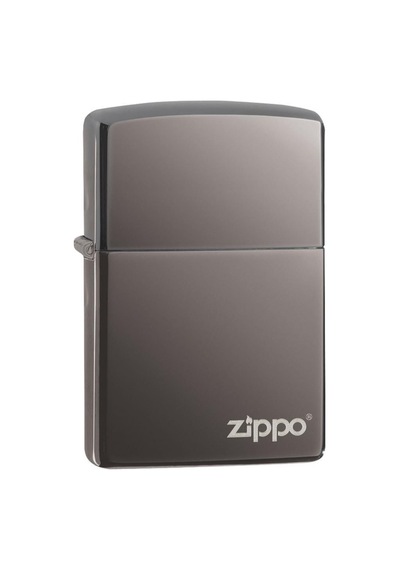 Zippo Çakmak 150Zl Classic Black Ice Lighter Zippo Logolu
