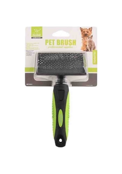 Nunbell İnce Telli Boncuk Uçlu Kedi Köpek Tarağı Küçük