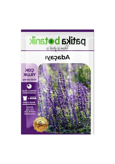 50 Adet Adaçayı Çiçek Tohumu, Salvia Officinalis Bitkisi