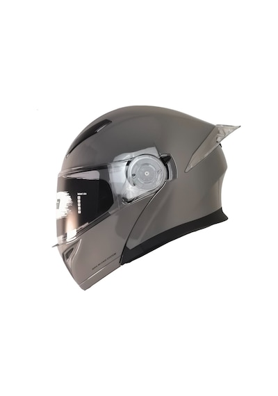 Motosiklet Çene Açılır Kask Ece 22.06 Güvenlik Sertifikalı Güneş Vizörlü Motor Kaskı Nardo Grey Gri