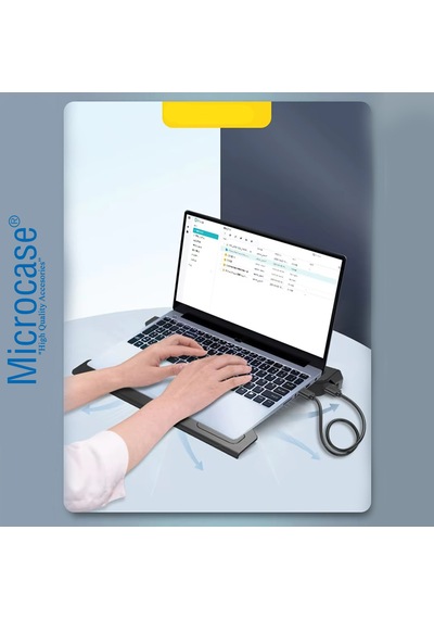 Microcase Usb A To Usb A İki Ucu Erkek Çift Taraflı Usb 2.0 Kablo 30 Cm Al4773 Siyah