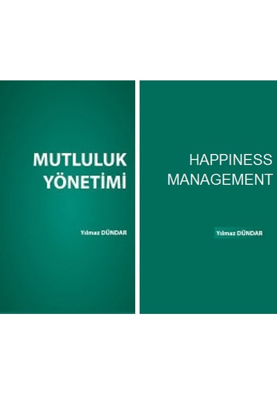 Mutluluk Yönetimi İngilizce Türkçe Yılmaz Dündar