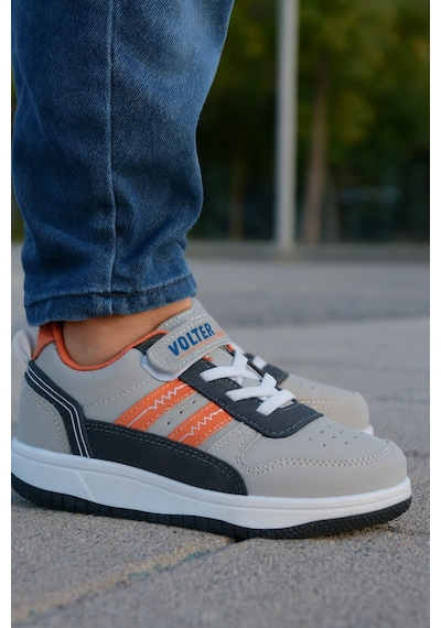 Minibonito Unisex Çocuk Günlük Ayakkabı Gri