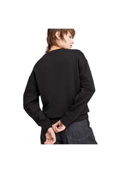 Puma Ess Elevated Comfort Crew Siyah Kadın Sweatshirt 68501701 Siyah