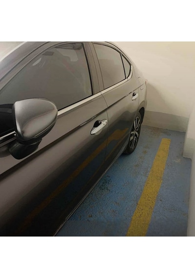 Honda City 2021-2024 Uyumlu Cam Çıtası 8 Parça Paslanmaz Nikelaj