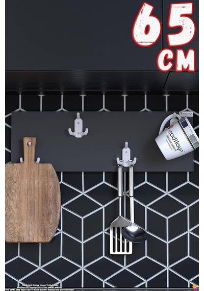 Geyik 12 Kancalı Mutfak Askısı 3'lü Set 61,4x19 Cm - Şık Tasarım, Çok Amaçlı Düzenleyici Ve Yer Tasarrufu Gri Geyik 12 Kancalı Mutfak Askısı 3'lü Set 61,4x19 Cm - Şık Tasarım, Çok Amaçlı Düzenleyici Ve Yer Tasarrufu Gri