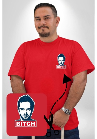 Angemiel Breaking Bad Kırmızı Büyük Beden Kadın Basic Minimal Baskılı Tişört Kırmızı Angemiel Breaking Bad Kırmızı Büyük Beden Kadın Basic Minimal Baskılı Tişört Kırmızı