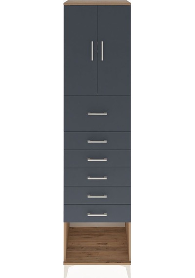 Hyperion Dolap 2 Raflı 6 Çekmeceli 2 Kapaklı 60x44x243 Çam-an... Çam Hyperion Dolap 2 Raflı 6 Çekmeceli 2 Kapaklı 60x44x243 Çam-an... Çam
