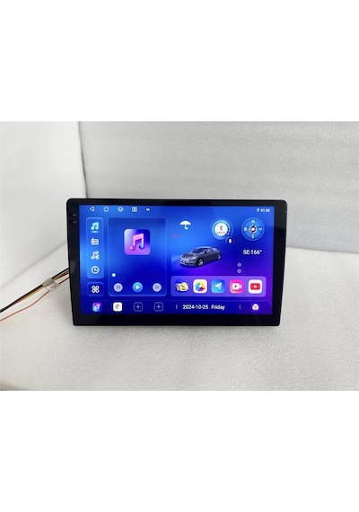 Yasal Standartlara Uygun 4gb Ram 64gb Hafıza Germistone Mtn-47 9 İnç Multimedya Çift Fan Carplay Android Auto Kamera 9"