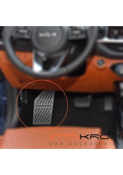 Kia Cerato Krom Ayak Dinlendirme Pedalı - 2022 Ve Üzeri