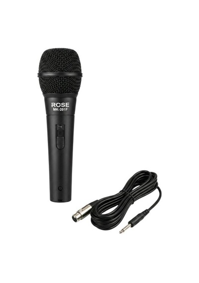 Rose Mk-201f Kablolu El Mikrofonu - Metal Kasa