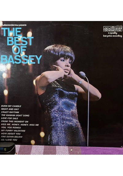 Shirley Bassey - The Best Of Bassey Lp 1971 - Contour 6870 547 - İngiliz Baskı Plak