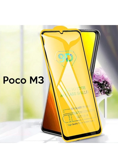 Ally Xiaomi Poco M3 9d Full Glue Tempered Cam Ekran Koruyucu- 5775 Mh-hs7491-9017