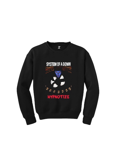 System Of A Down Hypnotize Siyah Sweatshirt Siyah