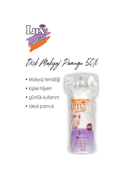 50'li Lux Disk Makyaj Pamuğu 13 Al 11 Öde Ve Rosıe