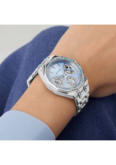 Guess Gugw1009l1 Kadın Kol Saati Metalik Gri