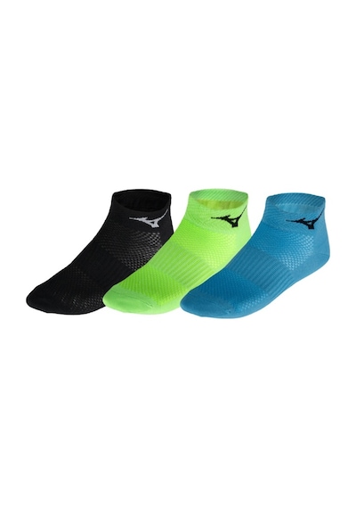Mizuno Training Mid 3p Unisex Çorap Siyahyeşilmavi