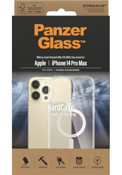 Panzer Glass Apple Uyumlu iPhone 14 Pro Silikon Nano Magsafe Arka