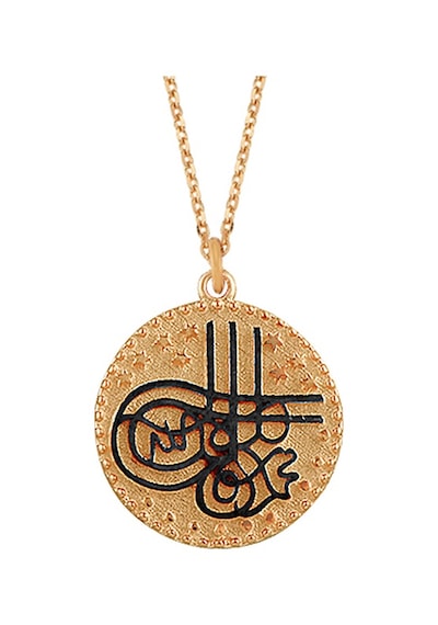 Rose Altın Tuğra Madalyon Kolye As1443Klr2 Altınsepeti