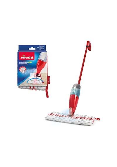 Vileda 1-2 Spray Max Sprey Mob + Yedek Başlık Mop