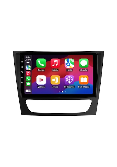 Mercedes E-class Android Multimedya 2002-2010 Carplay Android Auto Navigasyon 4gb Ram 32gb 9"