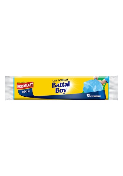 Koroplast Çöp Torbası Battal Boy 10'lu 2 Adet