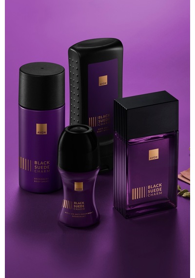 Black Suede Charm Erkek Antiperspirant Roll-on Deodorant 50 Ml. Üçlü Paket