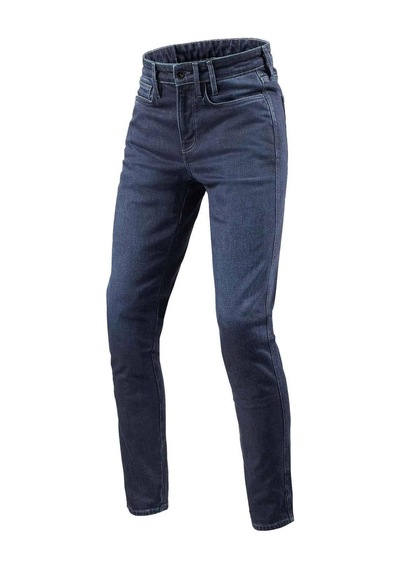 Revit Kai Skinny Kot Motosiklet Pantolonu Siyah