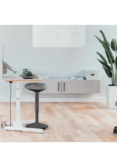 Leitz Ergo Active A Konforlu Oturaklı Sit Standing Tabure - Kod:65450089 Gri