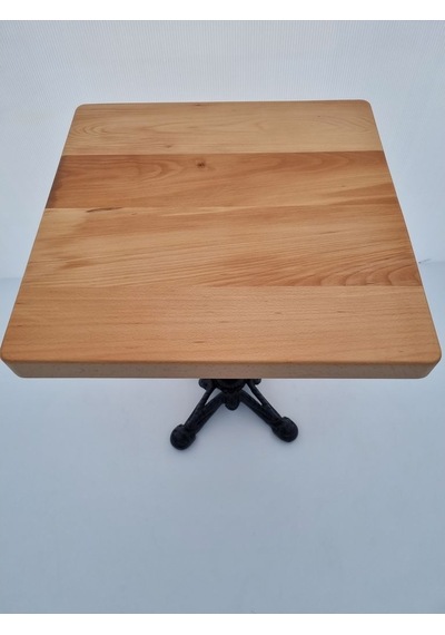 Bintaşmobilya Kayın Kütük Cafe Masası 60X60