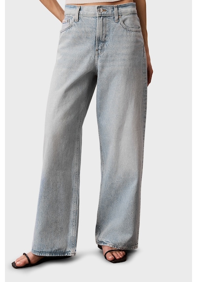 Calvin Klein Bayan Kot Pantolon Lv047f663g 1xo Mavi Mavi