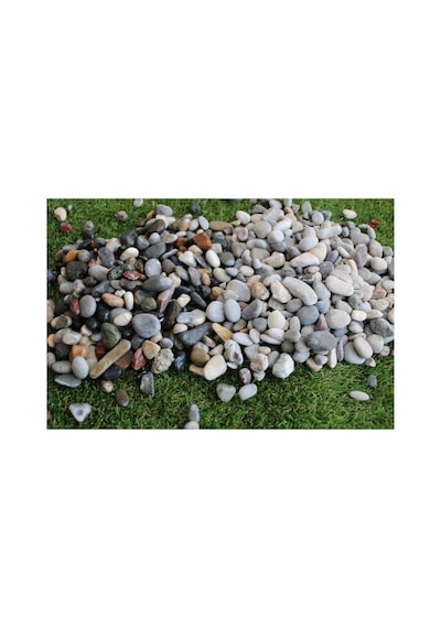 Garden Moda Dere Çakıl Taşı 18 Kg 15-30 Mm Mıcır Dere Taşı Dolomit Taş Teraryum Akvaryum Taşı Peyzaj Süs Ta