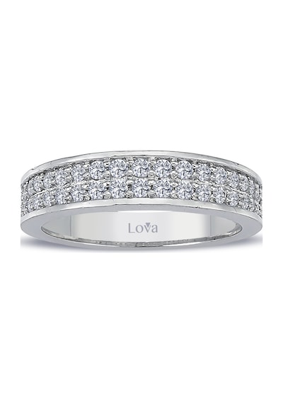 Lova 0,47 Karat Pırlanta Yarımtur Yüzük - 1010214