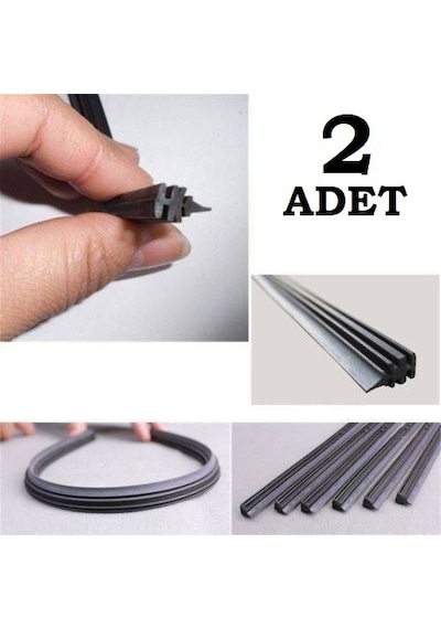Silecek Lastiği 60 CM 2 Adet Telsiz Silecek Silgi Lastik Telsiz