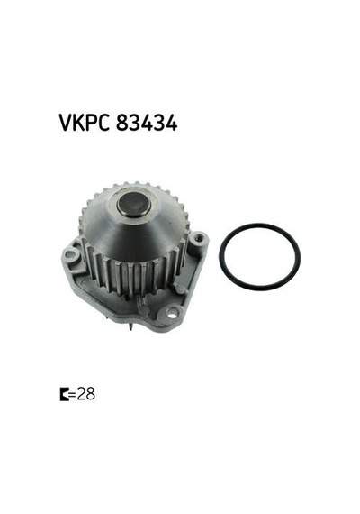 SKF VKPC83434 Devirdaim CLIO III 06- Laguna II III 01- Megane II III 02- Scenic 03- Trafic Vivaro 01- 2.0 Vivaro 1.9