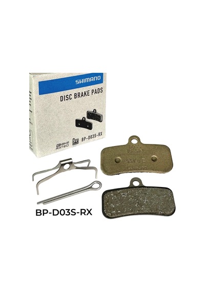 Shimano Disc Brake Pads D03s-rx Resin Deore Xt Saint Zee Br M8020/m820/m810/m640