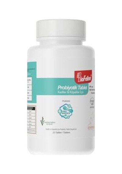 Biofeline Tablet Probiyotik Kedi Ve Köpek 25 Tablet