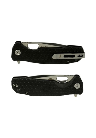 Honey Badger Tanto Flipper Medium Black Kamp Çakı Çok Renkli