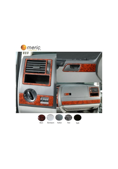 Meriç® Vw Transporter T5 Ön Torpido Kaplama 29 Parça 2003-2009 (530157705)