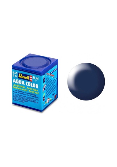 Mey İthalat 350 - Aqua Color Dark Blue - Silk Boya - 18 Ml Koyu Mavi