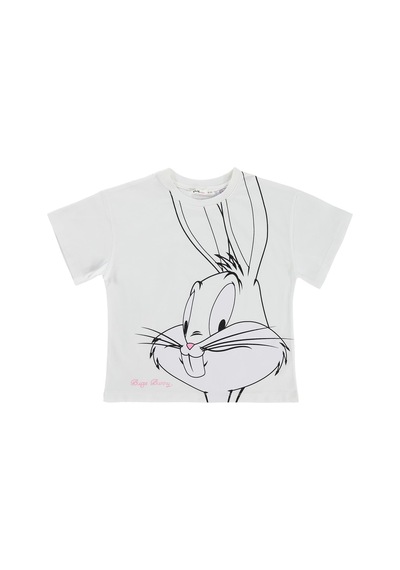 Bugs Bunny 6-9 Yaş Tişört - Kırık Beyaz
