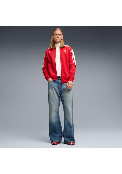 Puma Scuderia Ferrari Mt7 Erkek Sweatshirt C-pum635833p02p02 Kırmızı