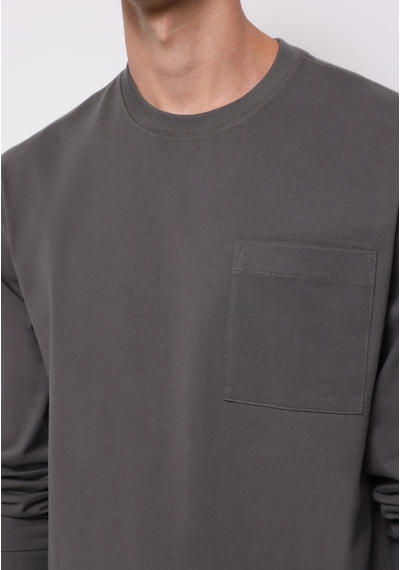 Colin's Colins Comfort Fit Yuvarlak Yaka Düz Erkek Gri Uzun Kol Tişört Cl1076435 Q1.v1 Dgr Koyu Gri Colin's Colins Comfort Fit Yuvarlak Yaka Düz Erkek Gri Uzun Kol Tişört Cl1076435 Q1.v1 Dgr Koyu Gri