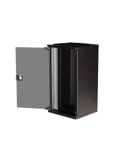 Lande Pandora Soho 12u 300x300 10 Duvar Tipi Rack Kabinet Siyah Cam Kapaklı