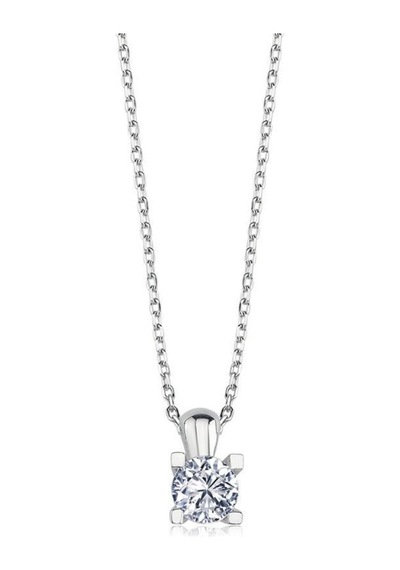 Mia Zirconia Taşlı V Model Gümüş İkili Set