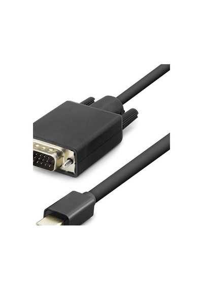 Dısplay Mını To Vga Kablo 1.8m Siyah Hdx7802 Evimdeyokyok