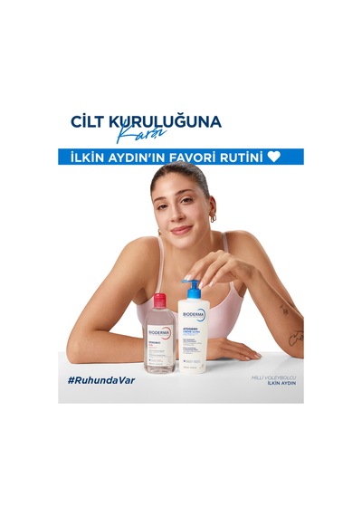 Atoderm Normal Ve Kuru Ciltler Nemlendirici Yüz Vücut Bakım Kremi 500 Ml Ve Sensibio Misel Su 500 Ml - 660308637