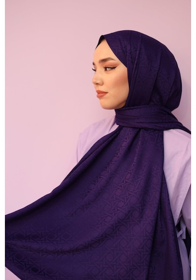 Silk Home Deluxe Şal - Mor - Mor