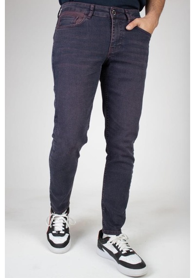 HLT Jeans Erkek Açık Bordo Slim Fit Dar Kesim Esnek Likralı Denim Jeans Kot Pantolon Acıkvalbo 001