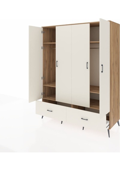 Kronos Gardrop 6 Raflı 2 Çekmeceli 2 Askılı 176x59x221 Çam-aytaşı Aytaşı Kronos Gardrop 6 Raflı 2 Çekmeceli 2 Askılı 176x59x221 Çam-aytaşı Aytaşı